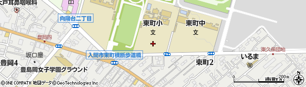 埼玉県入間市向陽台2丁目周辺の地図