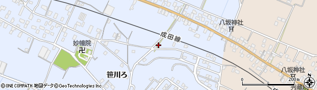 千葉県香取郡東庄町笹川ろ1265周辺の地図