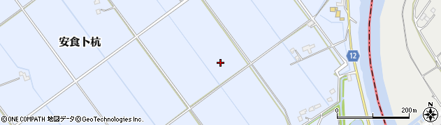 千葉県印西市安食卜杭周辺の地図