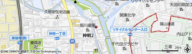 北村聡税理士事務所周辺の地図