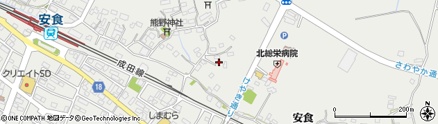 千葉県印旛郡栄町安食3242周辺の地図