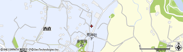 千葉県印旛郡栄町酒直677周辺の地図