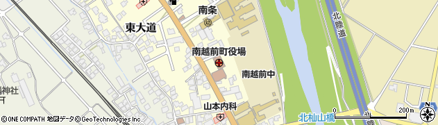 南越前町役場周辺の地図