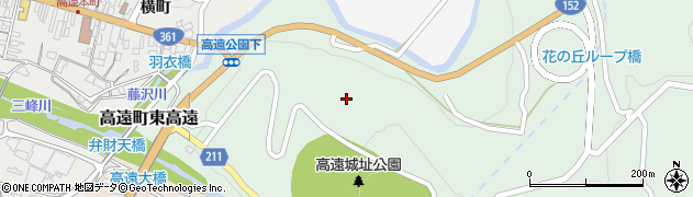 長野県伊那市高遠町東高遠2036周辺の地図