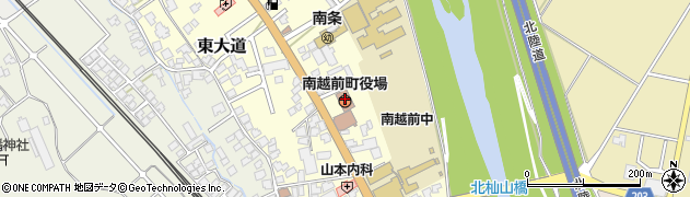 南越前町役場　総務課周辺の地図