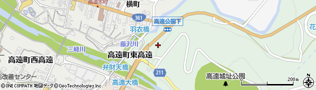 長野県伊那市高遠町東高遠2060周辺の地図