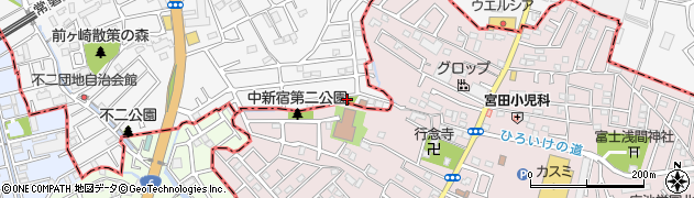 前ヶ崎1号公園周辺の地図