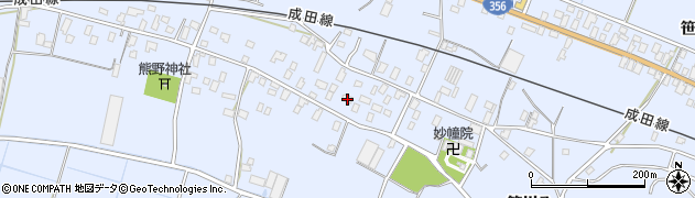 千葉県香取郡東庄町笹川ろ1006周辺の地図