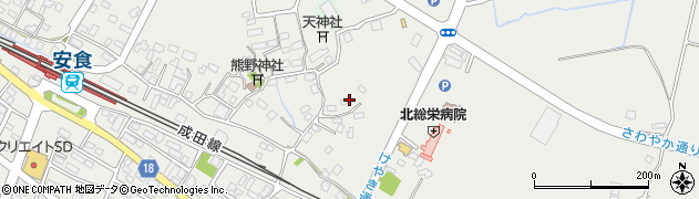 千葉県印旛郡栄町安食3248周辺の地図
