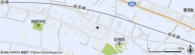 千葉県香取郡東庄町笹川ろ987周辺の地図