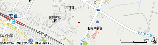千葉県印旛郡栄町安食3247周辺の地図