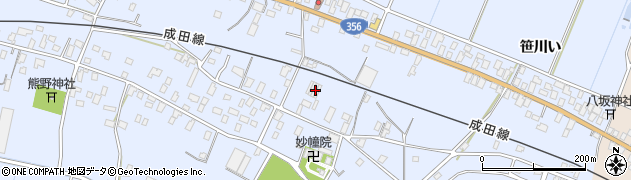 千葉県香取郡東庄町笹川ろ975周辺の地図