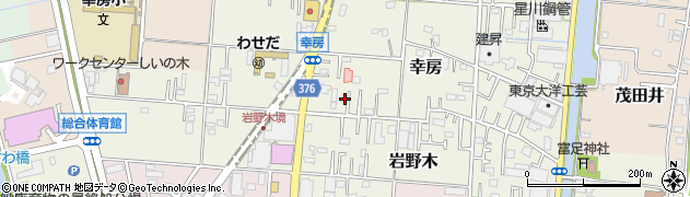 埼玉県三郷市幸房484周辺の地図