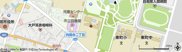 入間市立豊岡中学校周辺の地図