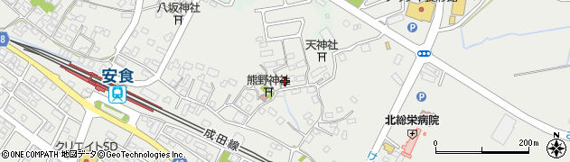 千葉県印旛郡栄町安食3283周辺の地図
