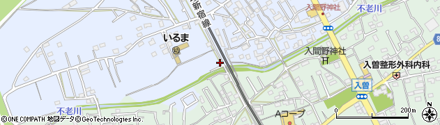 埼玉県狭山市北入曽1303周辺の地図