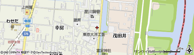 埼玉県三郷市幸房437周辺の地図