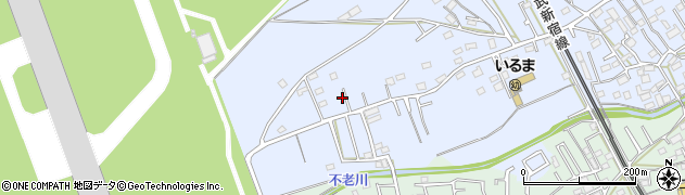 埼玉県狭山市北入曽1096-4周辺の地図