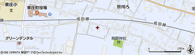 千葉県香取郡東庄町笹川ろ1056周辺の地図