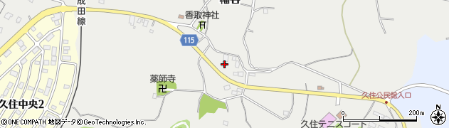千葉県成田市幡谷1015周辺の地図