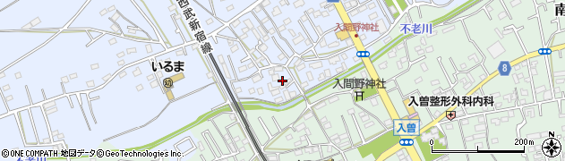 埼玉県狭山市北入曽1335周辺の地図