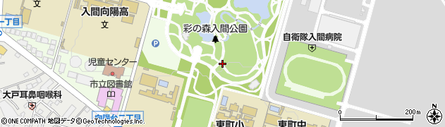 埼玉県入間市向陽台周辺の地図