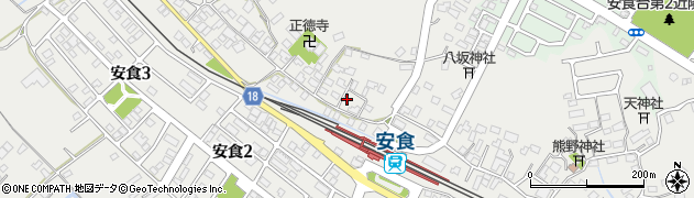 千葉県印旛郡栄町安食3498周辺の地図