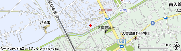 埼玉県狭山市北入曽1336周辺の地図