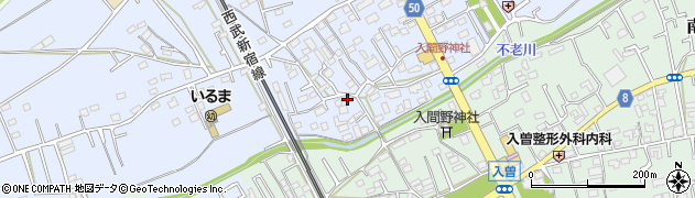 埼玉県狭山市北入曽1328周辺の地図