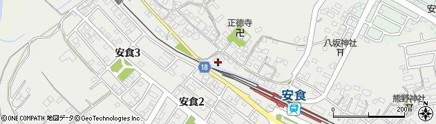 千葉県印旛郡栄町安食3528周辺の地図