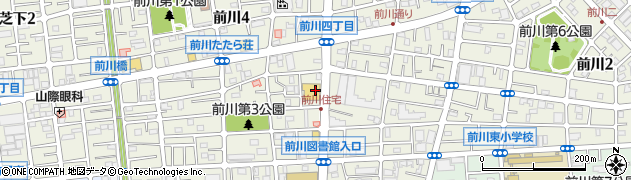 カラオケ館 川口前川店周辺の地図