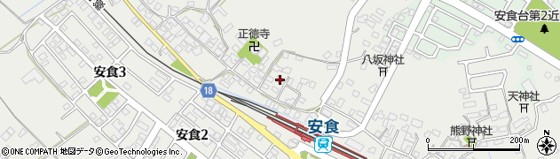 千葉県印旛郡栄町安食3499周辺の地図