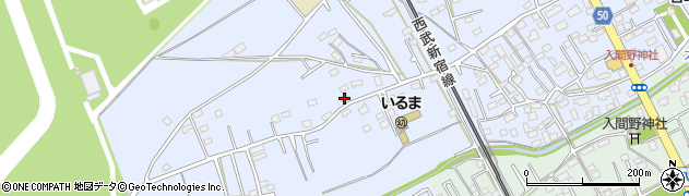 埼玉県狭山市北入曽1271-3周辺の地図