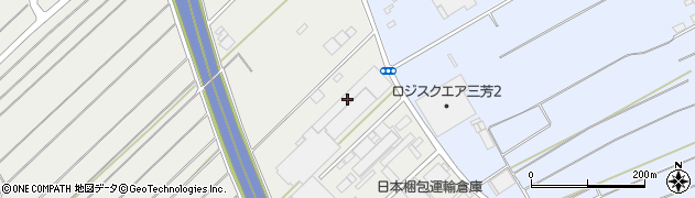 埼玉県入間郡三芳町上富167周辺の地図