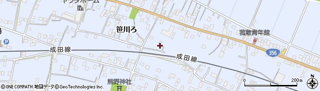 千葉県香取郡東庄町笹川ろ1155周辺の地図