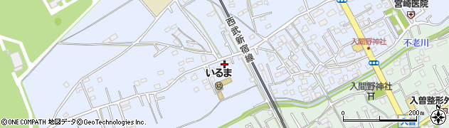 埼玉県狭山市北入曽1299周辺の地図