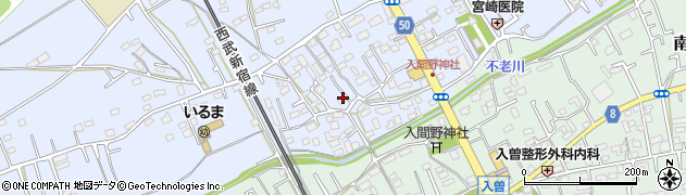 埼玉県狭山市北入曽1338周辺の地図