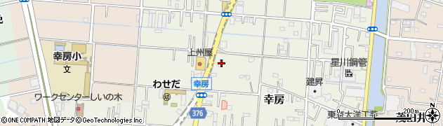 埼玉県三郷市幸房411周辺の地図