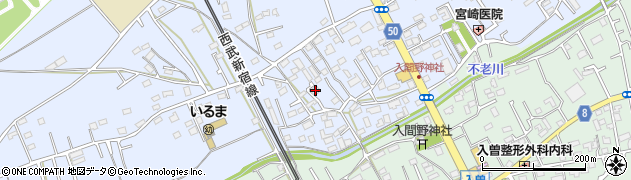 埼玉県狭山市北入曽1325周辺の地図