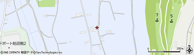 千葉県柏市若白毛476周辺の地図