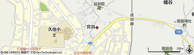 千葉県成田市幡谷1300周辺の地図