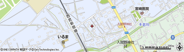 埼玉県狭山市北入曽1324周辺の地図
