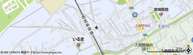 埼玉県狭山市北入曽1321周辺の地図