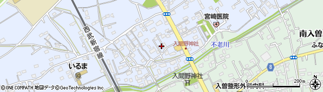 埼玉県狭山市北入曽1353周辺の地図