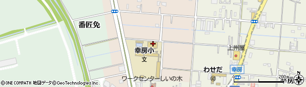 埼玉県三郷市茂田井119周辺の地図