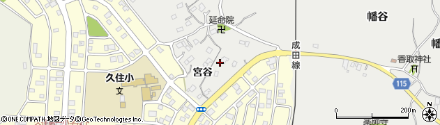 千葉県成田市幡谷1308周辺の地図