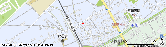 埼玉県狭山市北入曽1322周辺の地図