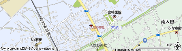 埼玉県狭山市北入曽1361周辺の地図