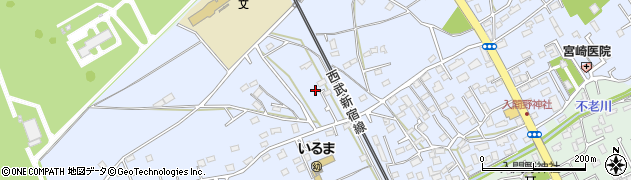 埼玉県狭山市北入曽1013周辺の地図