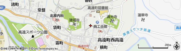 長野県伊那市高遠町西高遠番匠816周辺の地図